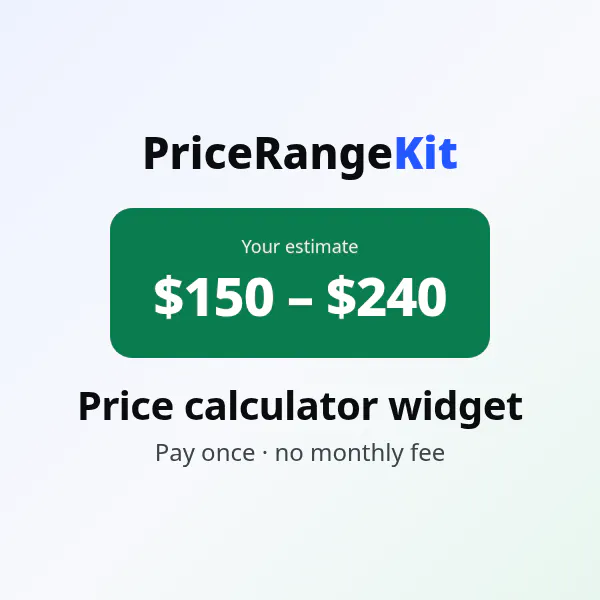 PriceRange Kit