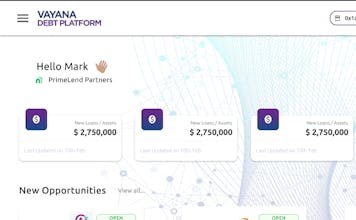 Vayana Debt Platform gallery image