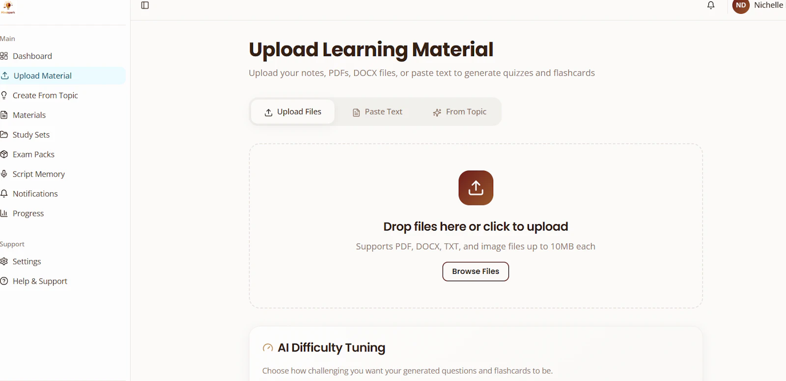 MindSpark Study screenshot 4