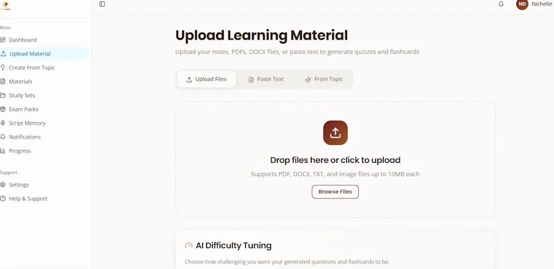 MindSpark Study screenshot 4