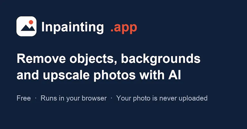 Inpainting.app screenshot 1