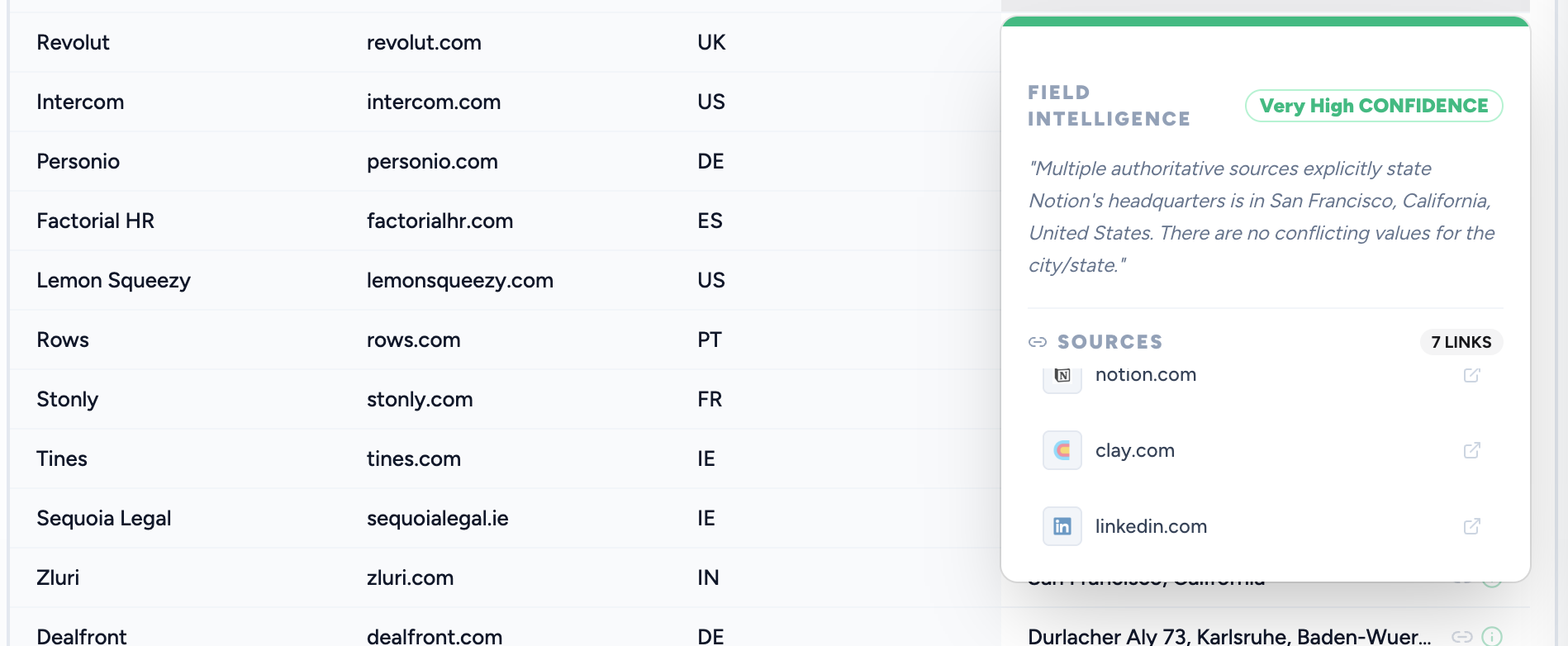 AmpleData - Structured data from the web gallery image