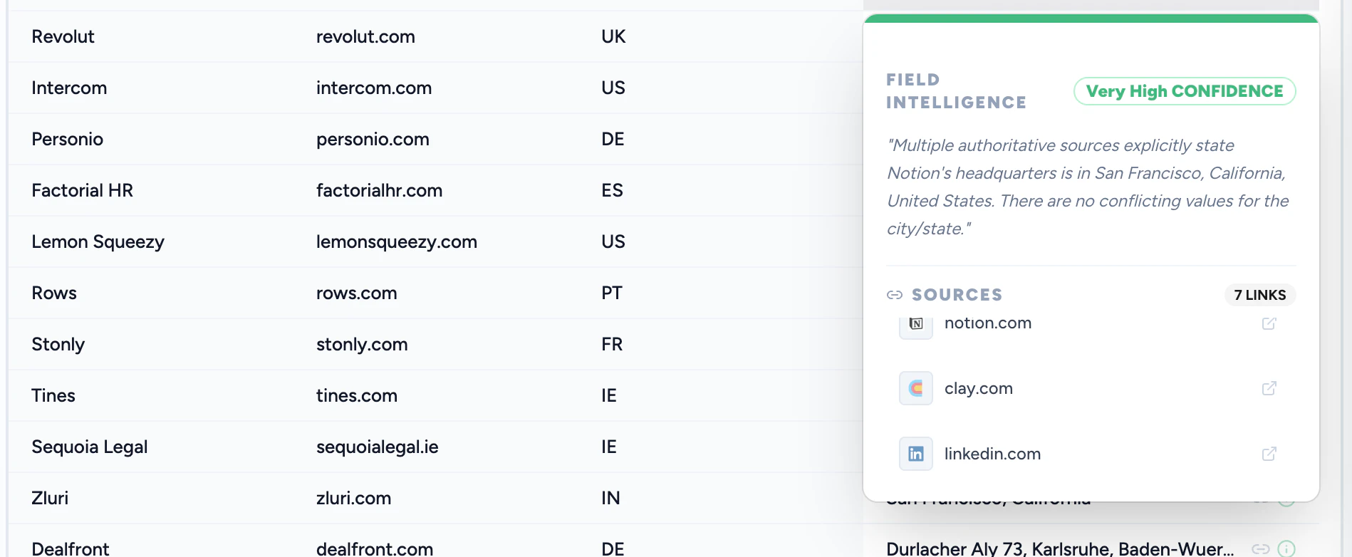 AmpleData - Structured data from the web screenshot 3