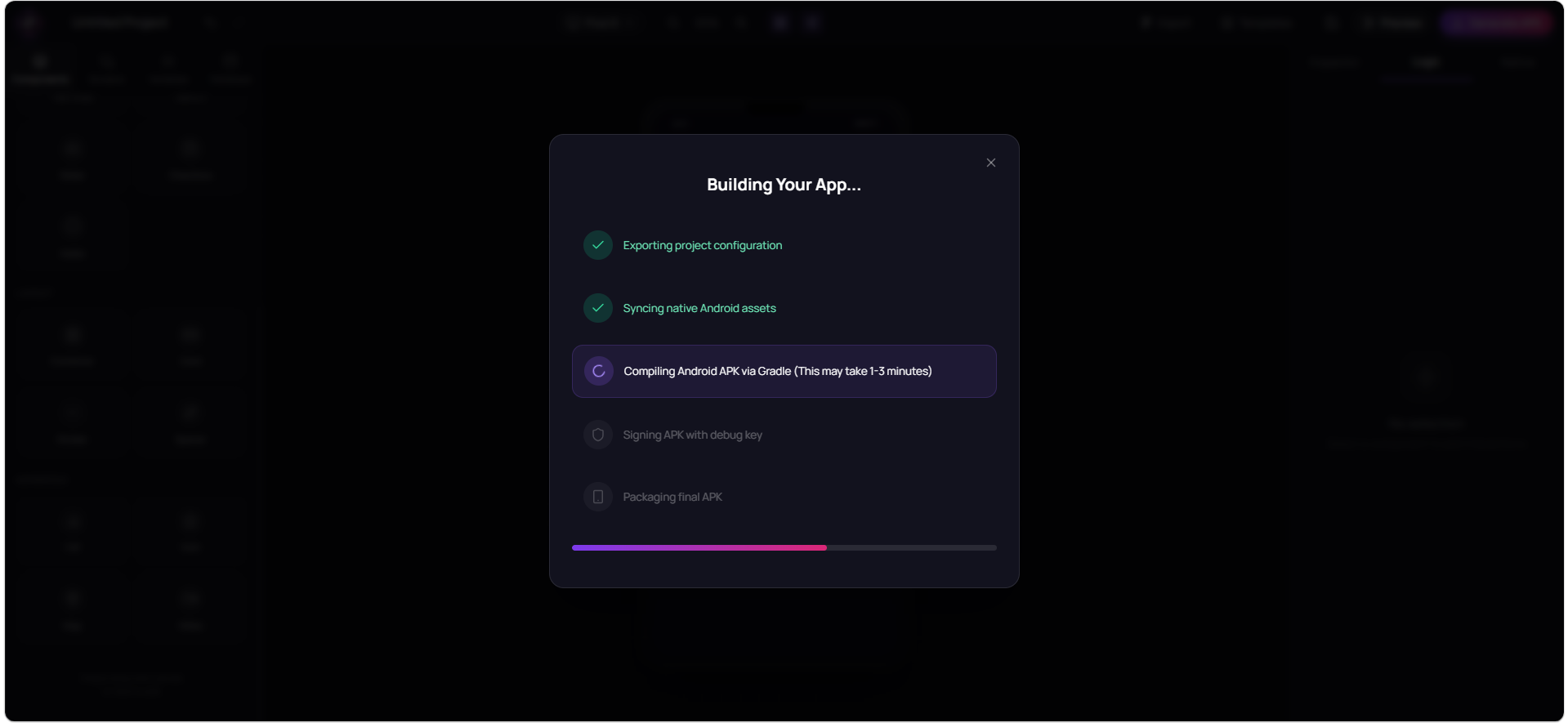 Forge — Design Figma to APK in minutes gallery image