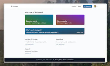Audiogest.app gallery image