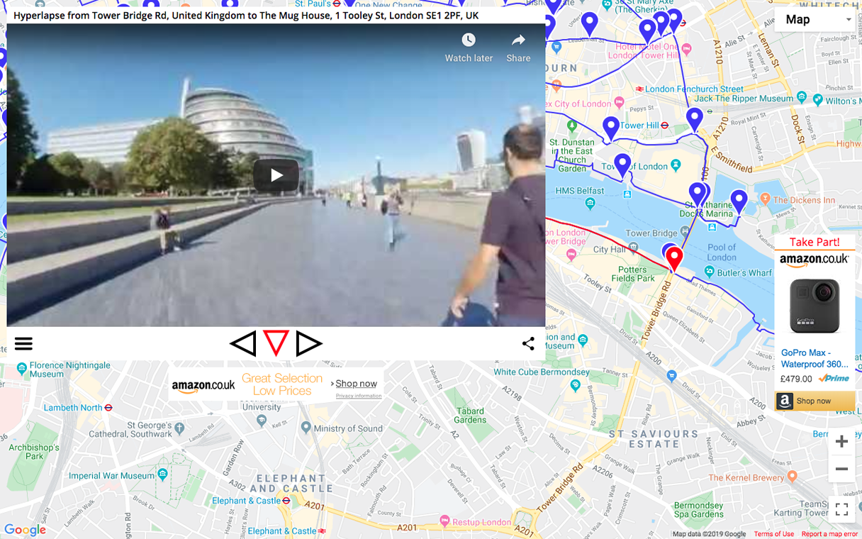 Hyperlapse Map gallery image