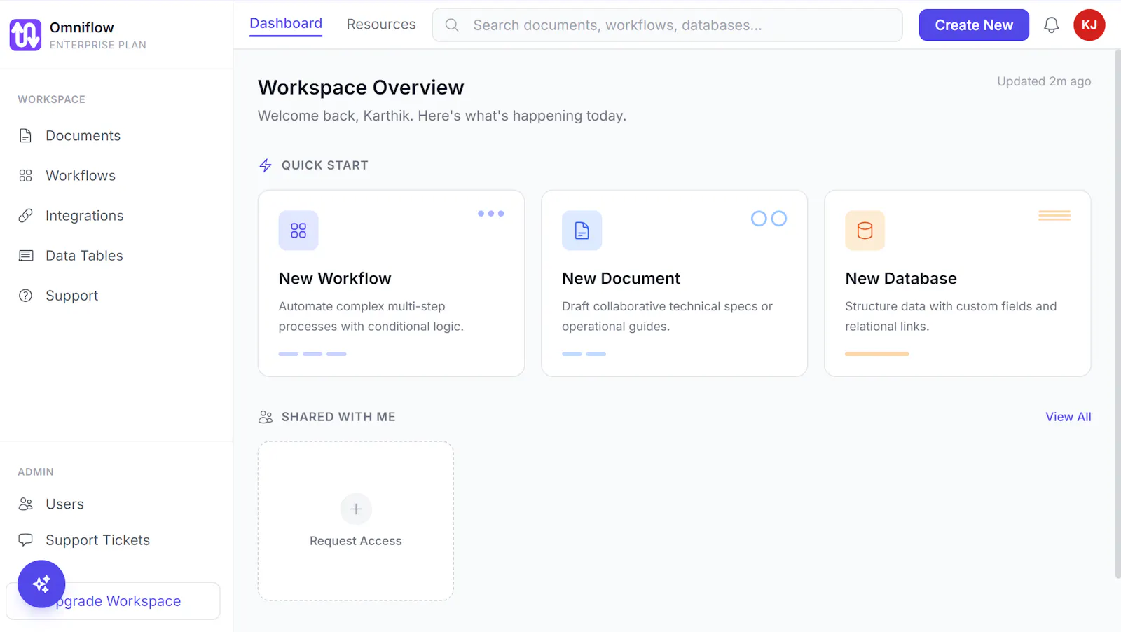 Omniflow screenshot 2