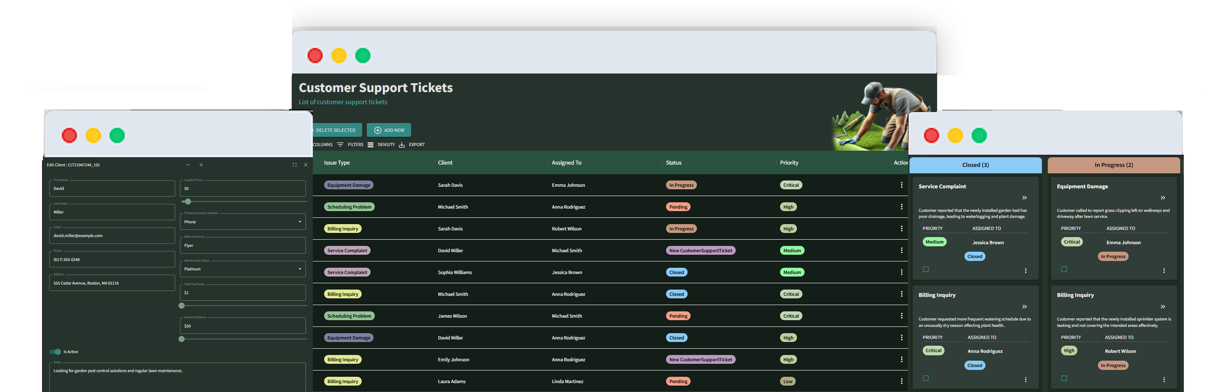 Yardyly® - Main product screenshot demonstrating key features and user interface