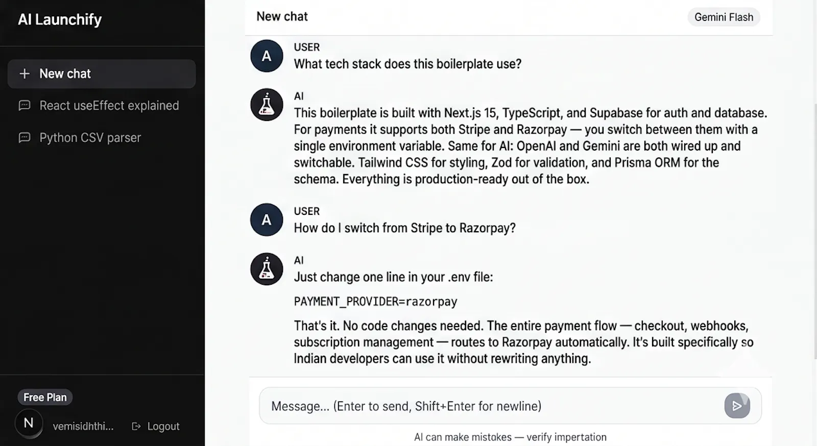 Ailauncify screenshot 4
