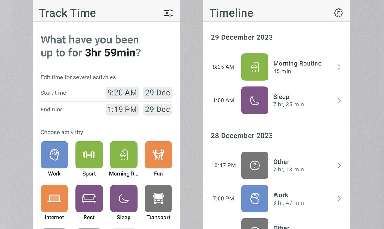 وسائط encemytime لنظام التشغيل iOS - تتبع الوقت دون عناء والتخلص من الوقت الضائع 4