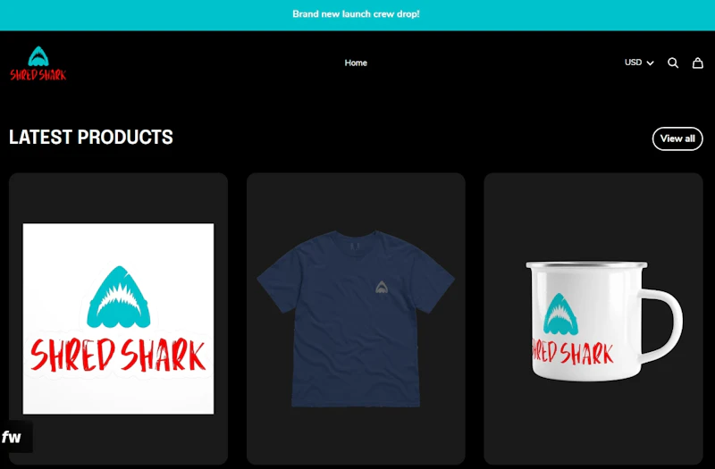 Shred Shark screenshot 1