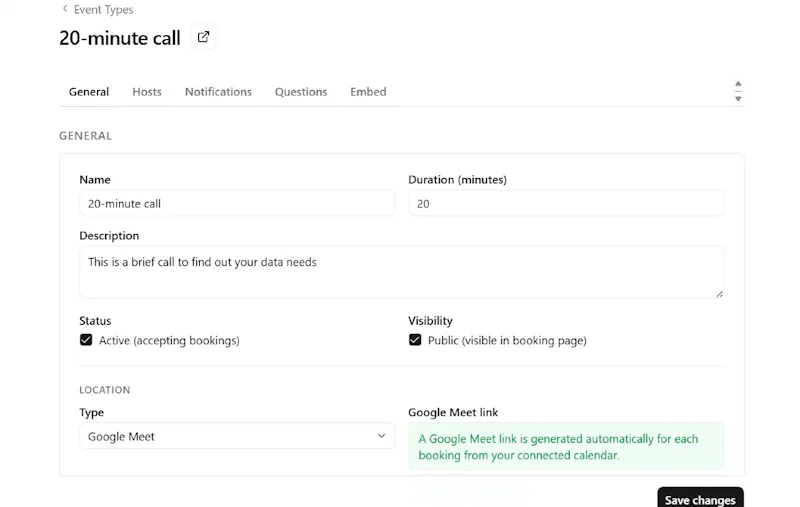 Calnode screenshot 5