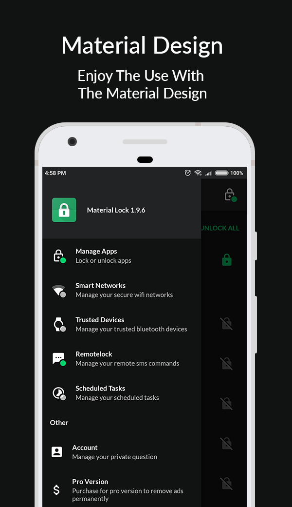 Material Lock - Applock & Fingerprint Lock gallery image