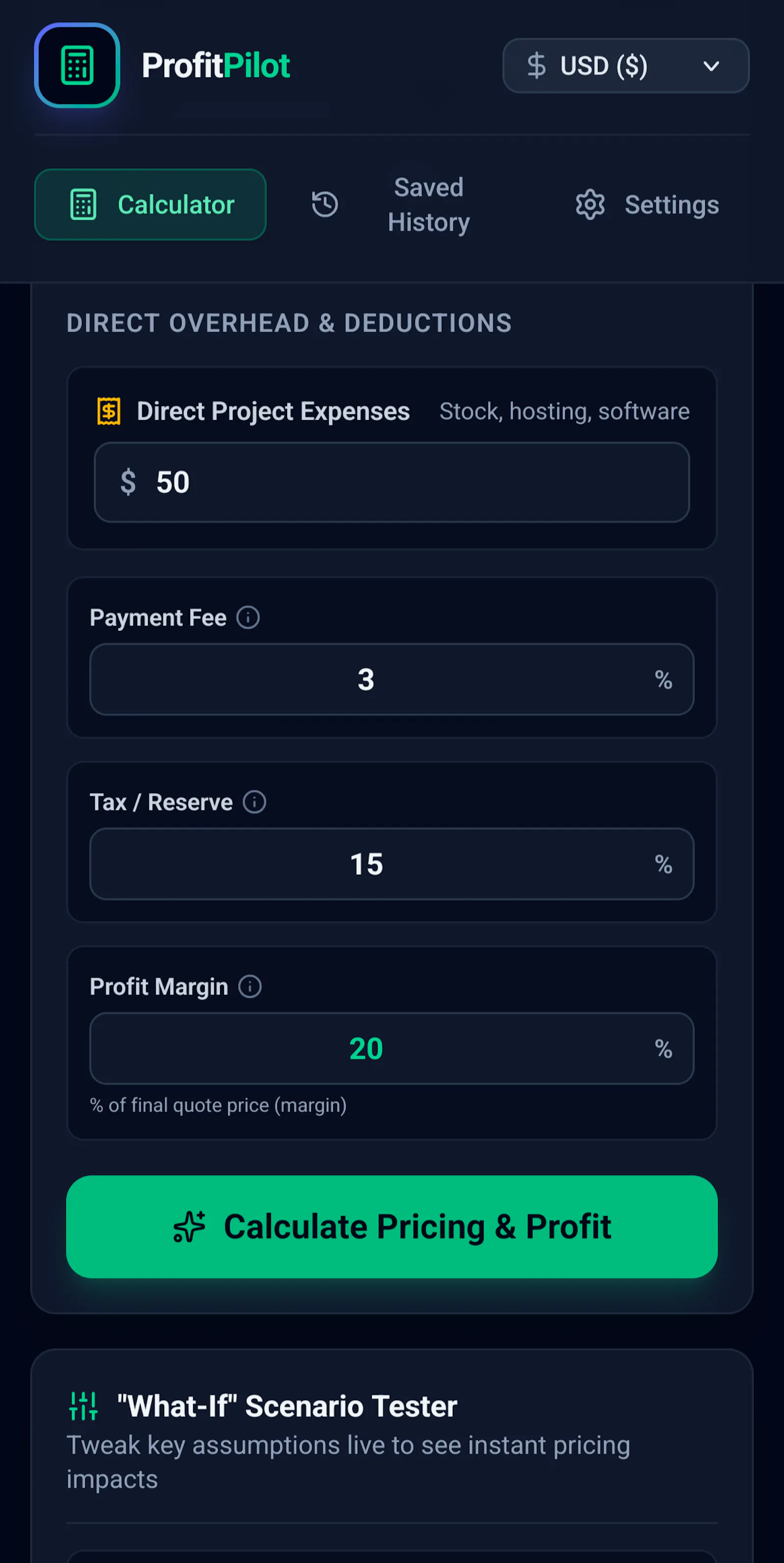 ProfitPilot screenshot 3