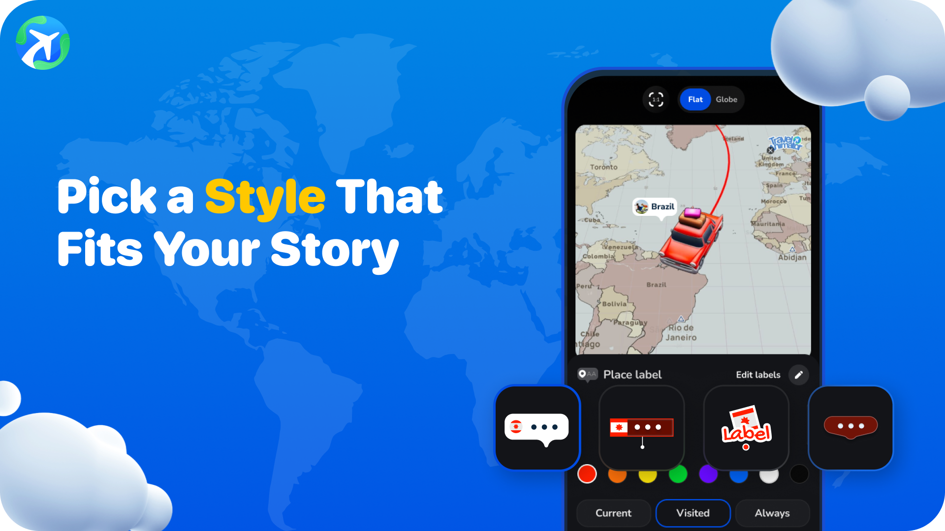 Travel Animator - Screenshot 2 showing product features and functionality