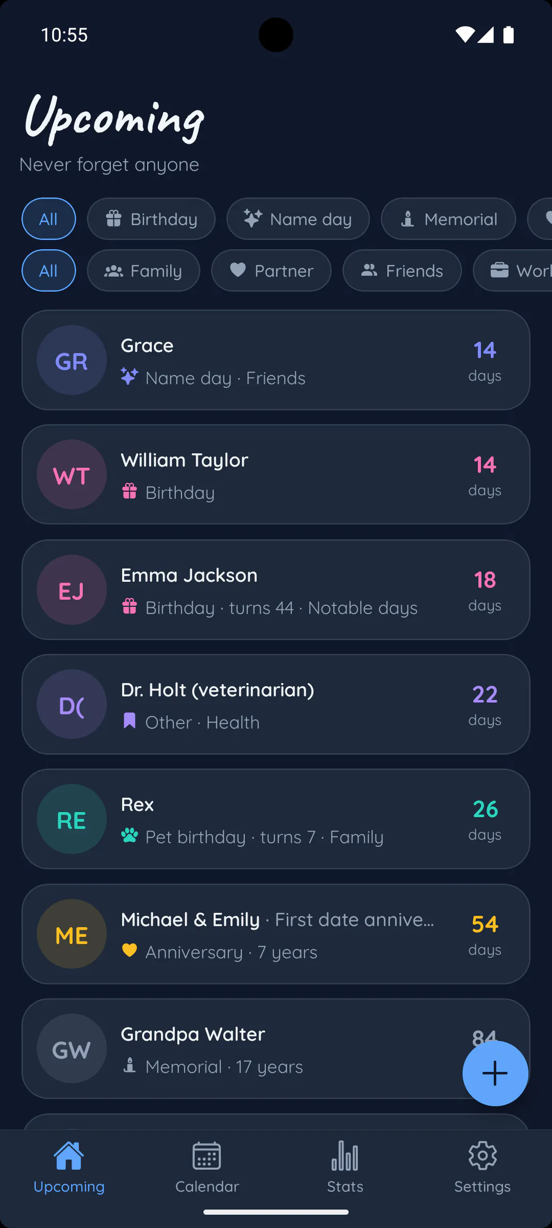 Birthday and Name Day Reminder gallery image