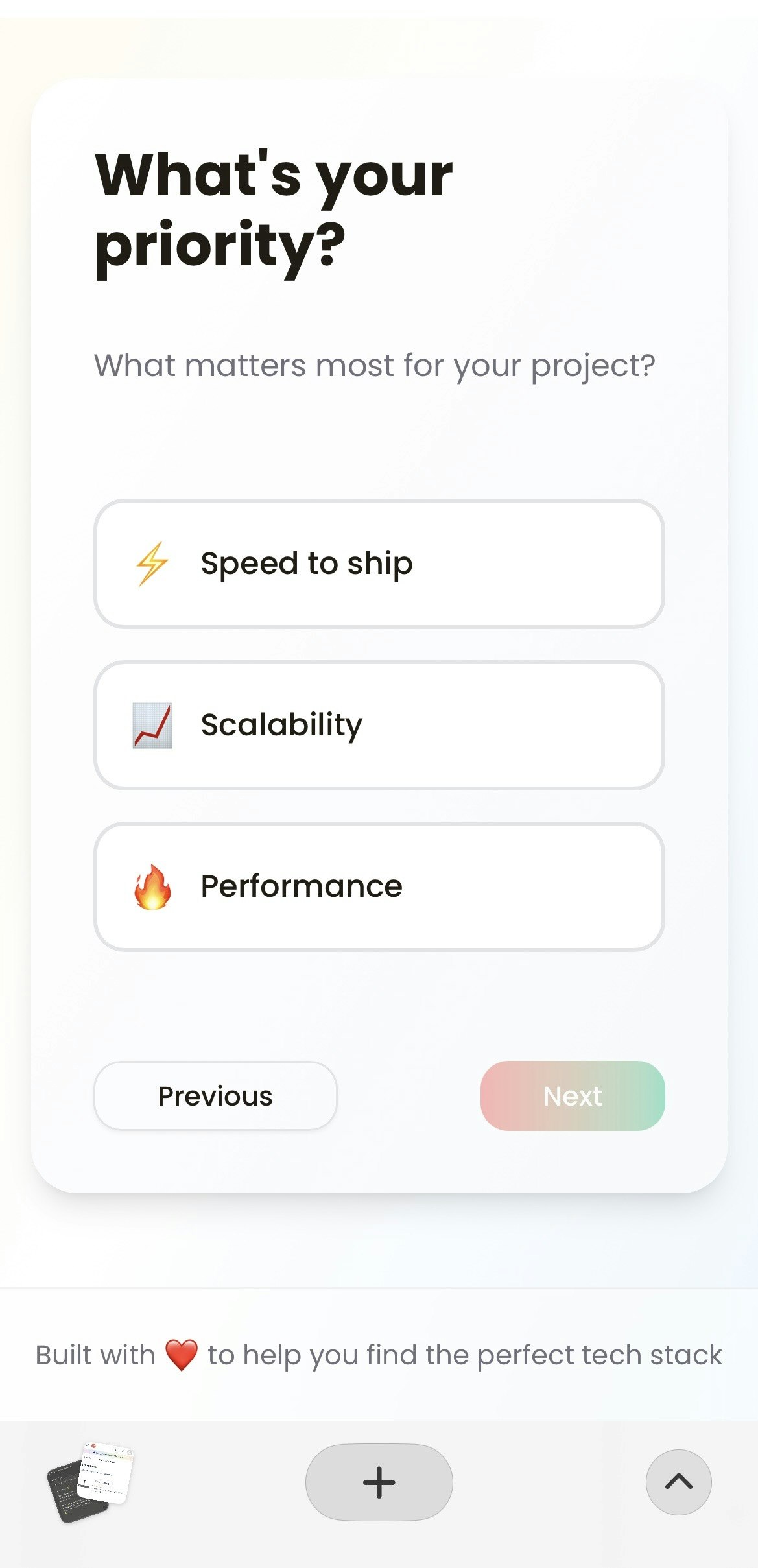 TechStack Picker gallery image