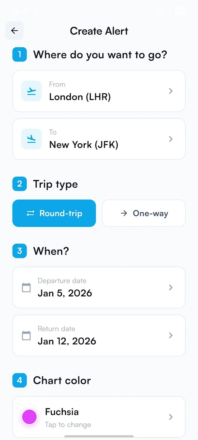 TripDrop - Flights Price Tracking gallery image
