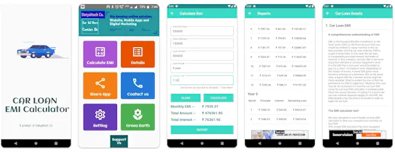 Car loan emi calculator gallery image