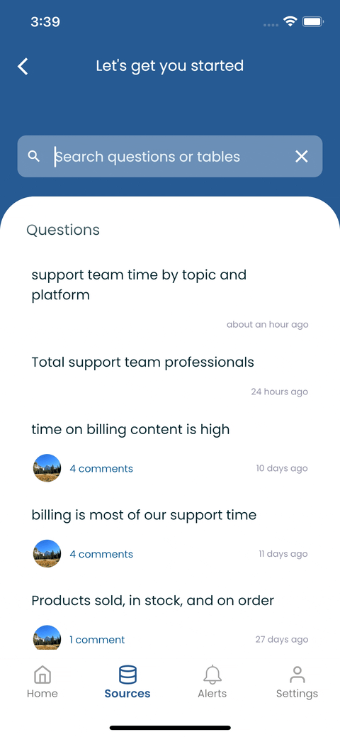 Zing - Query and visualize your data using OpenAI from your phone media 7