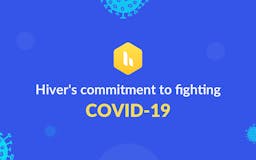 Hiver against COVID-19 media 1