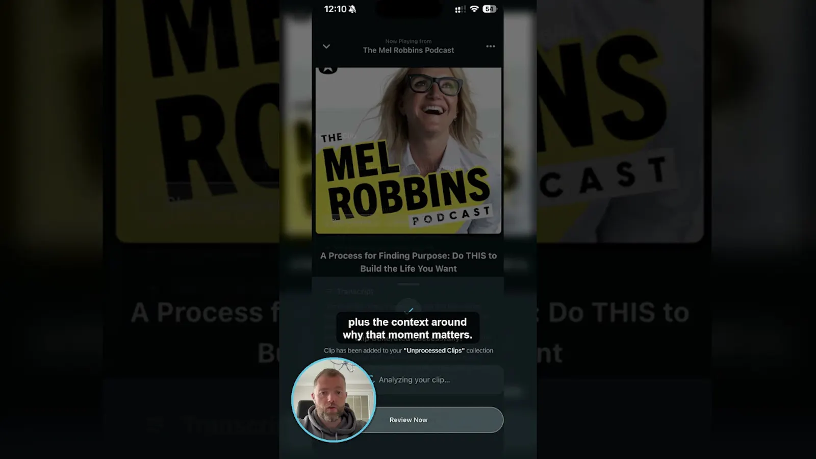ClipCast screenshot 1 (video preview)