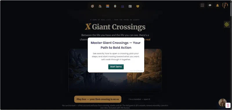 Giant Crossings screenshot 1