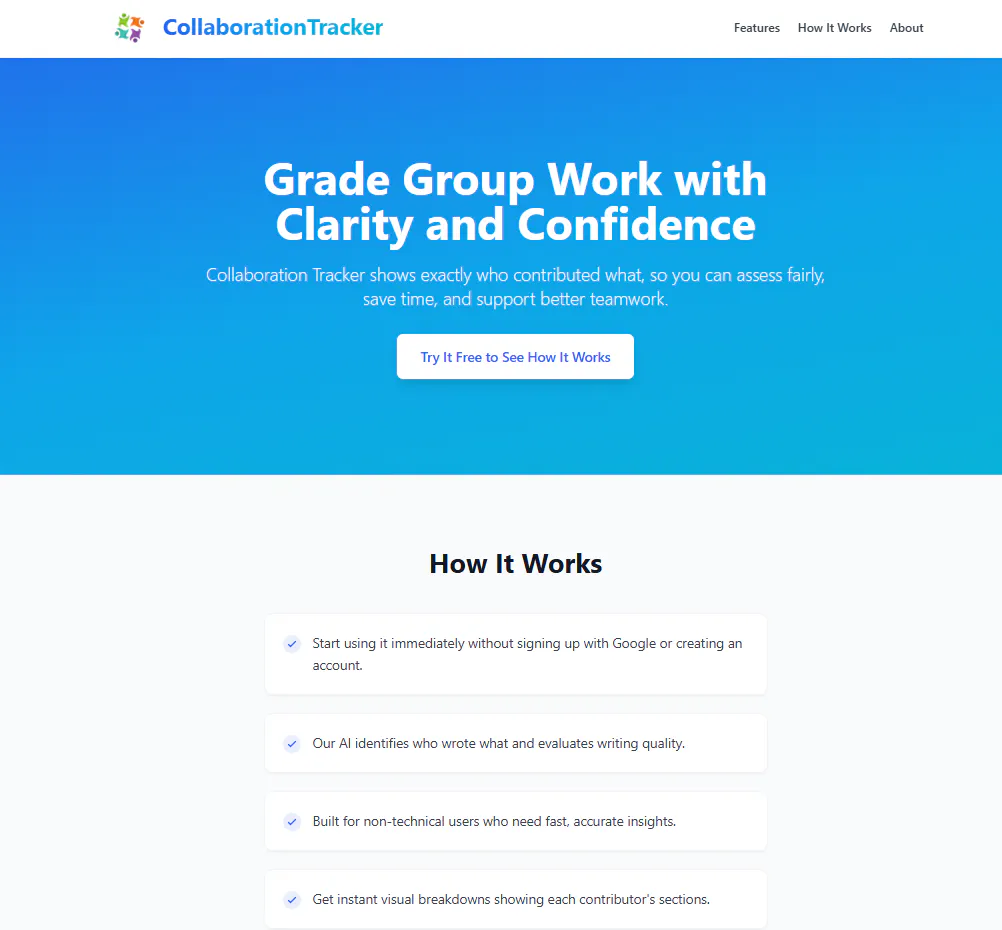 CollaborationTracker 제품 배너