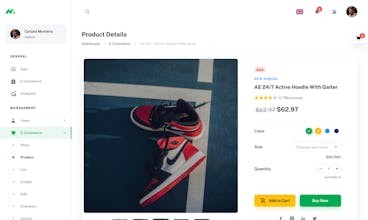 Minimal – React Client & Admin Dashboard gallery image