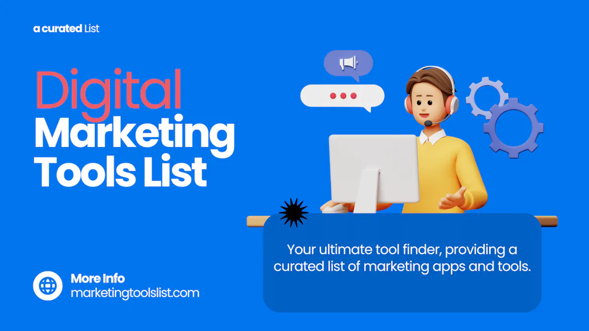 Marketing Tools List