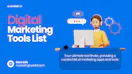 Marketing Tools List