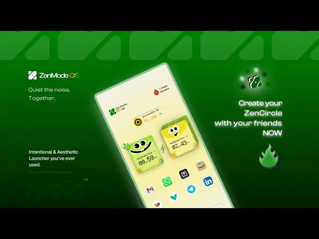 ZenMode OS · Android Launcher gallery image