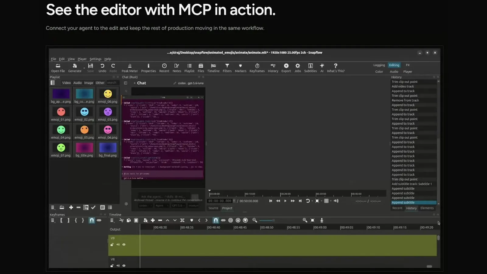 Snapflow screenshot 1 (video preview)