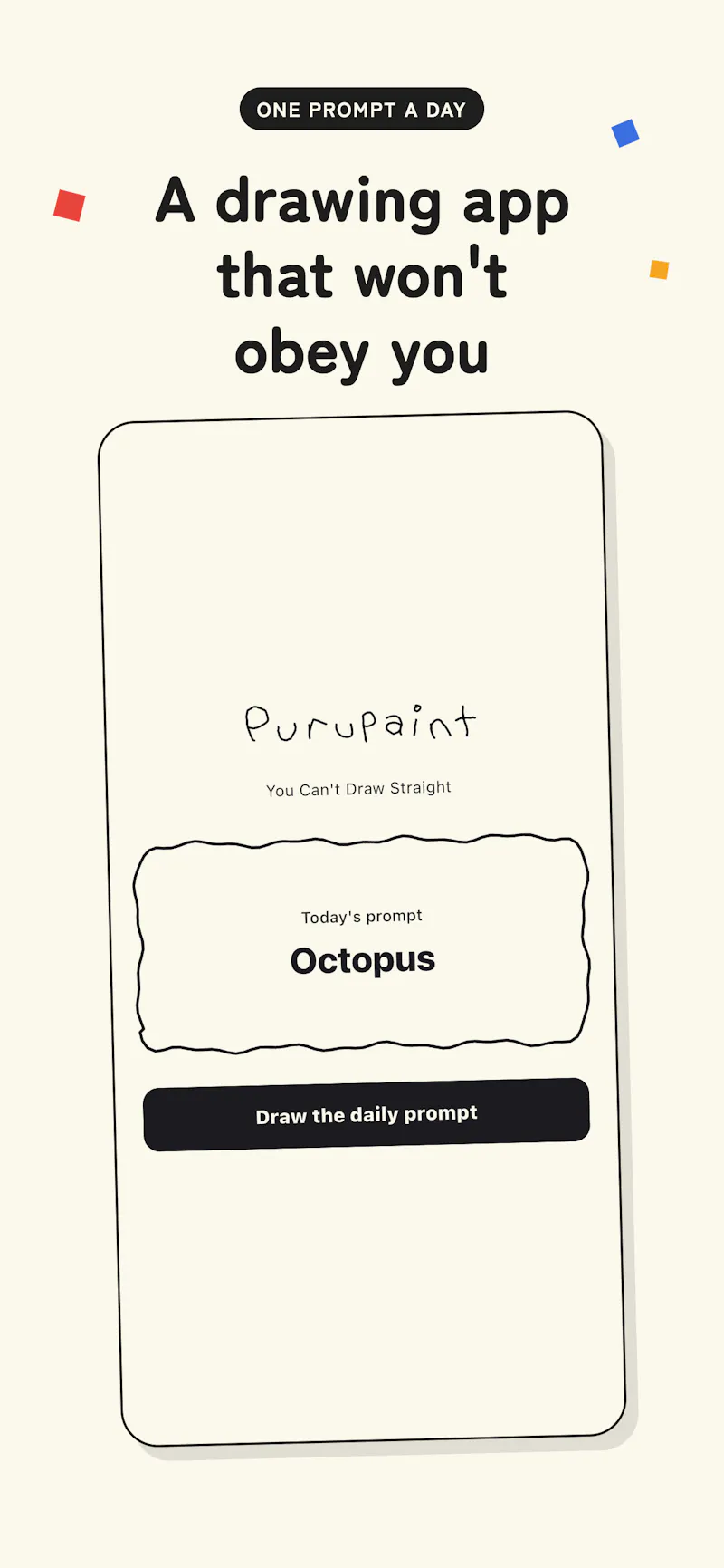 Purupaint : You Can't Draw screenshot 1