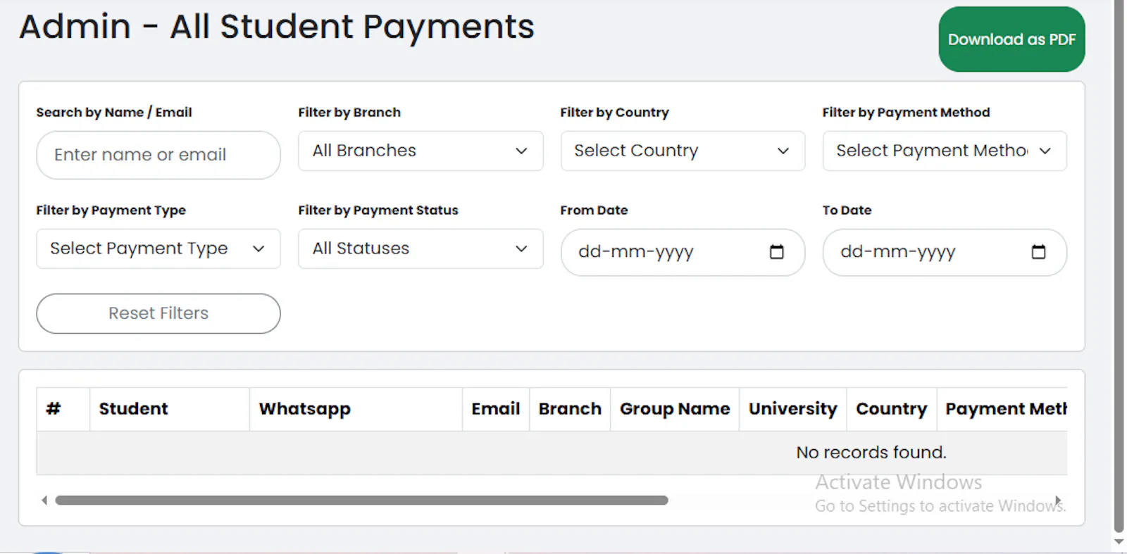 Student Recruitment & Visa screenshot 5