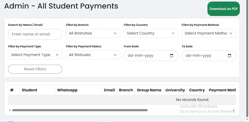 Student Recruitment & Visa screenshot 5