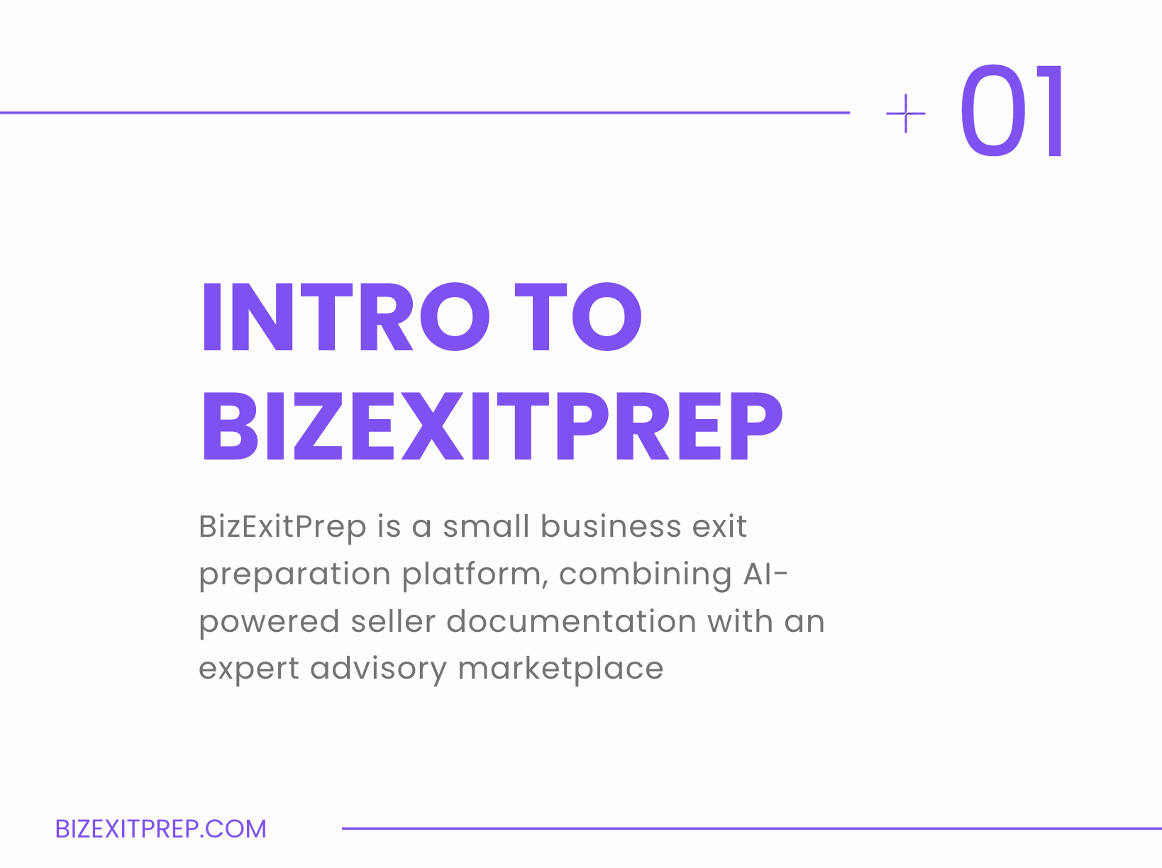 Bizexitprep - Piattaforma di preparazione di uscita per piccole imprese alimentata dall'intelligenza artificiale media 3