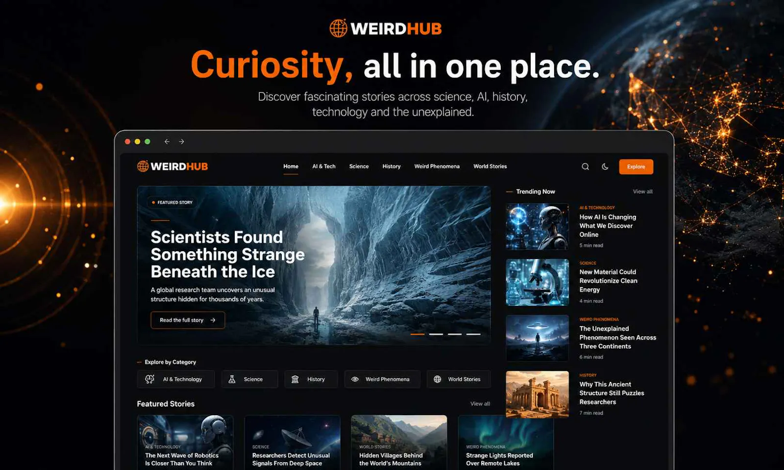 WeirdHub screenshot 3