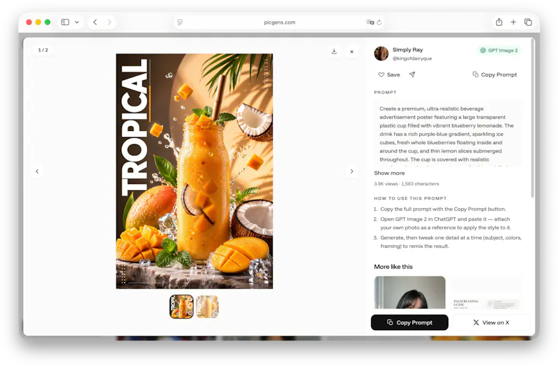 PicGens screenshot 2
