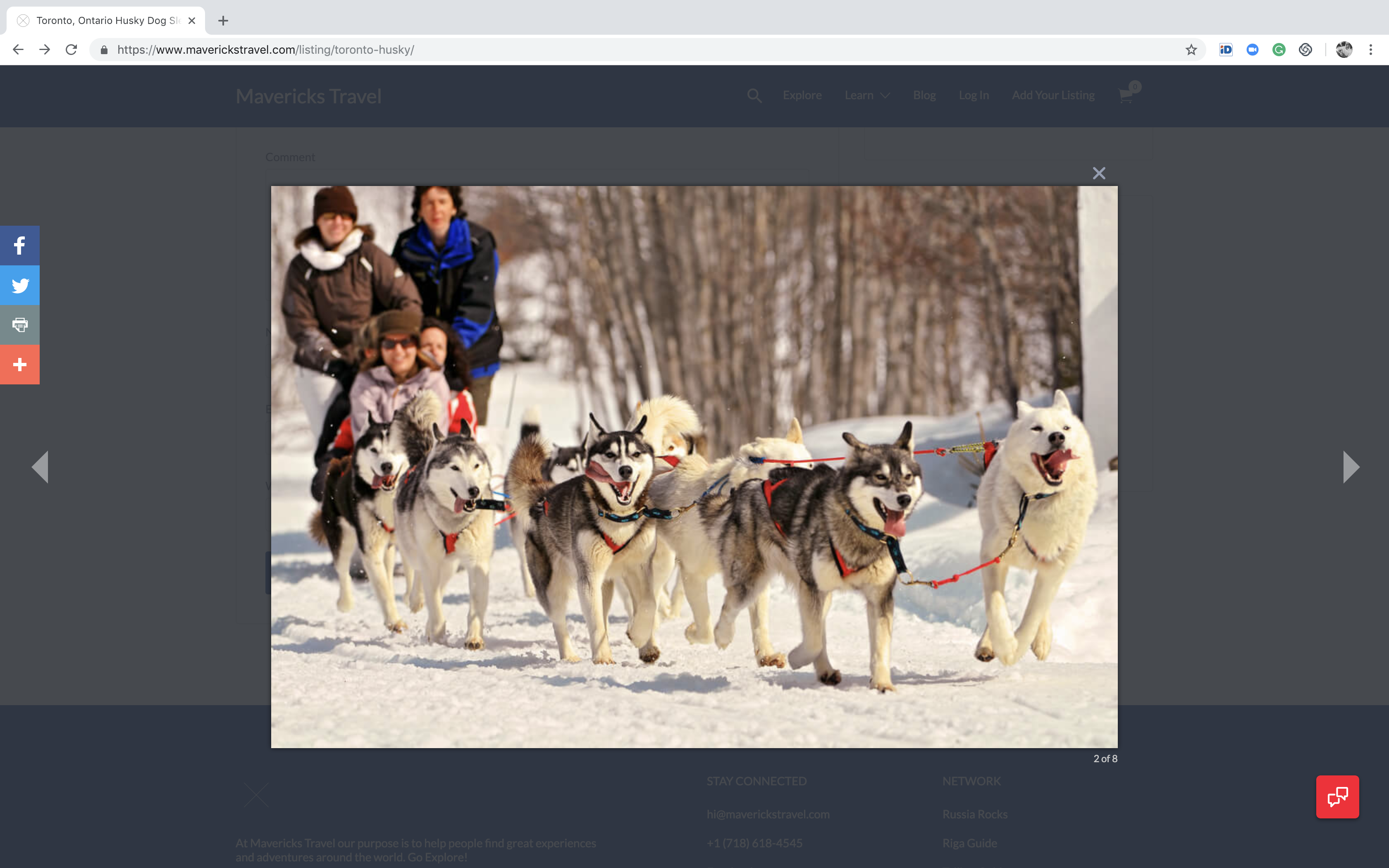 Mavericks Travel Image