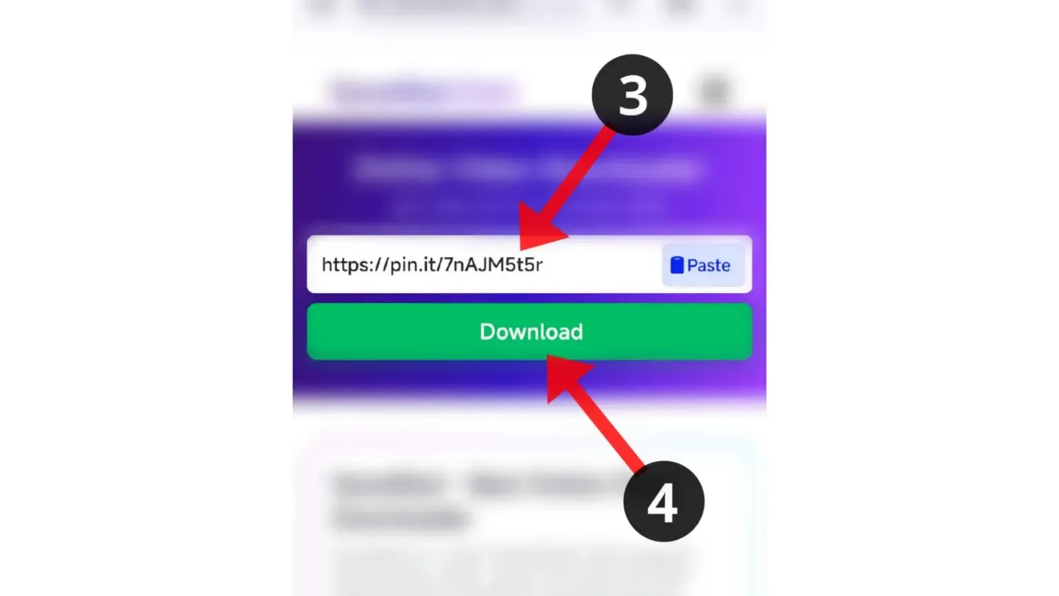 Banner del producto Savedfast Pinterest Video Downloader