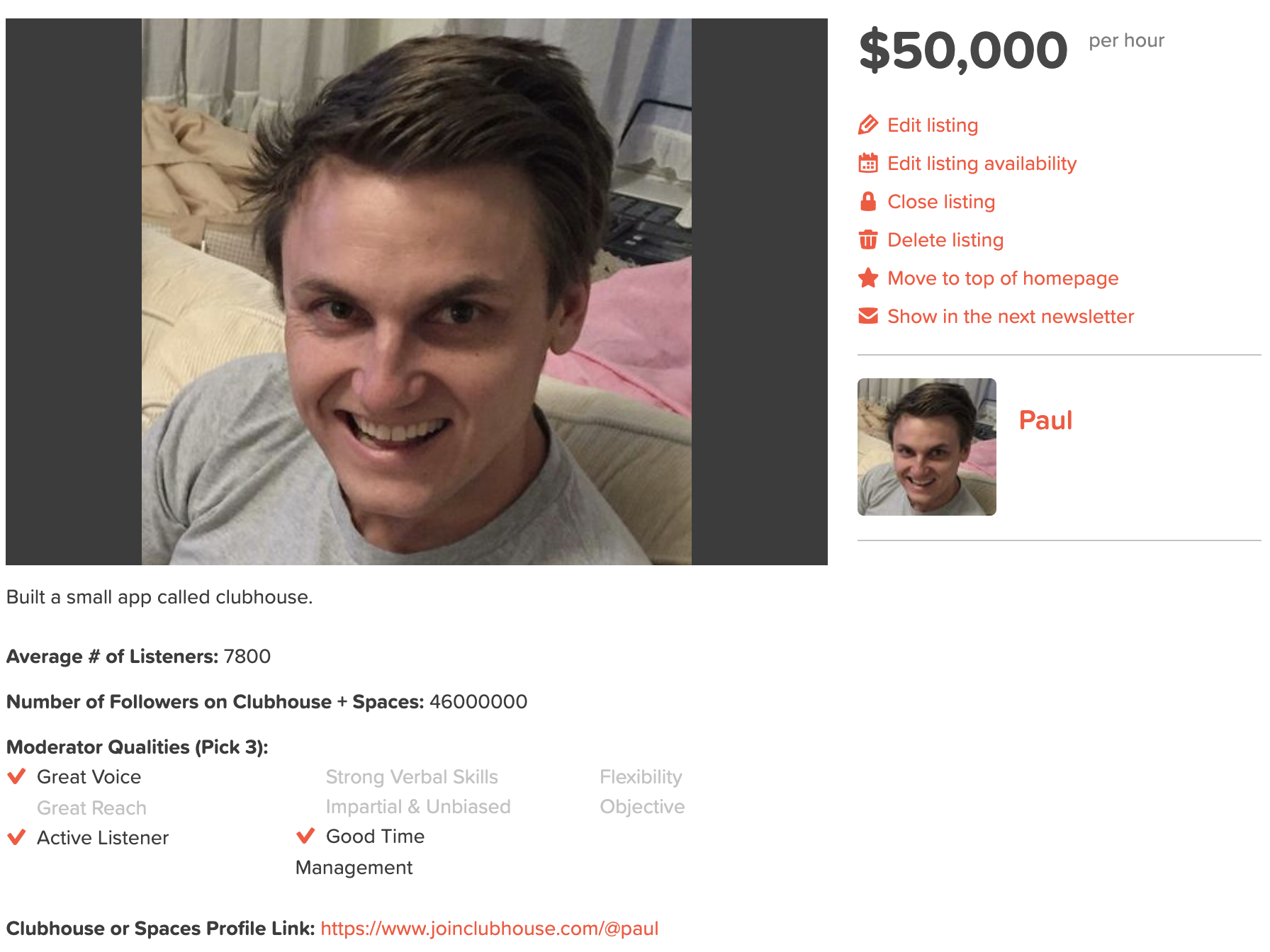 Moderator Marketplace gallery image