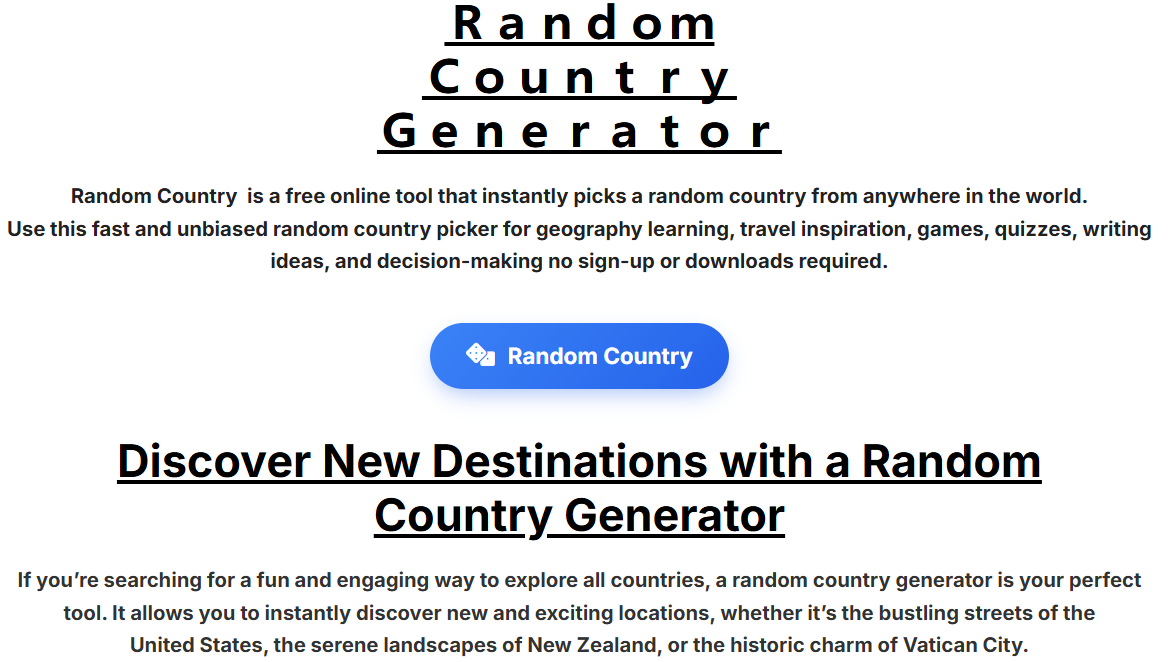 randomcountrygen.com gallery image