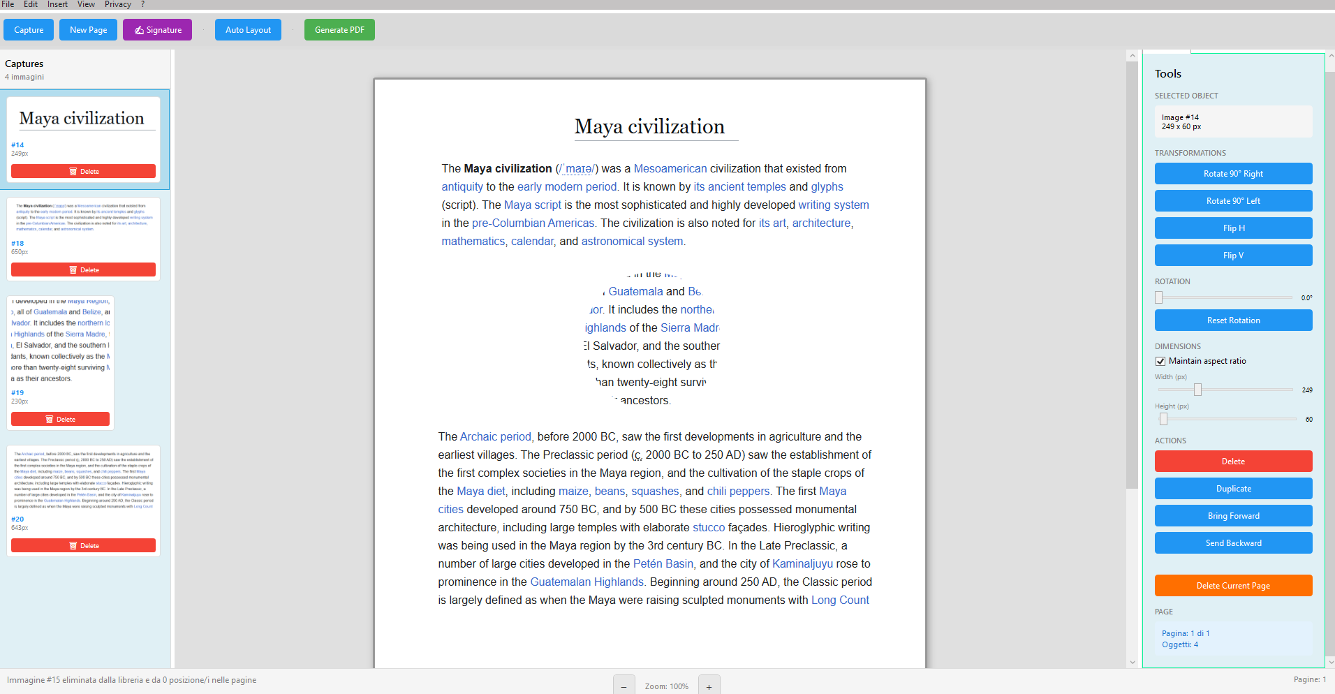 scr3n2pdf - Screenshot 2 showing product features and functionality