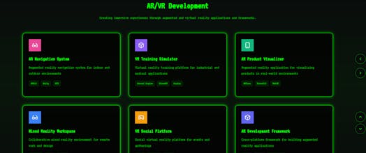 Aniruddha's Cyber Portfolio in 3D gallery image