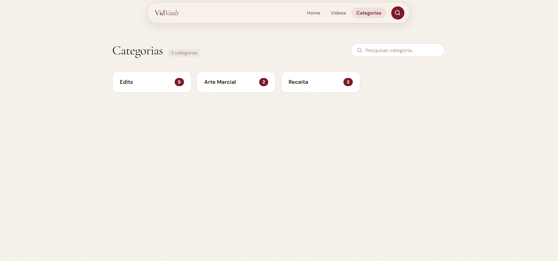 VidVault — Sua Coleção Pessoal gallery image