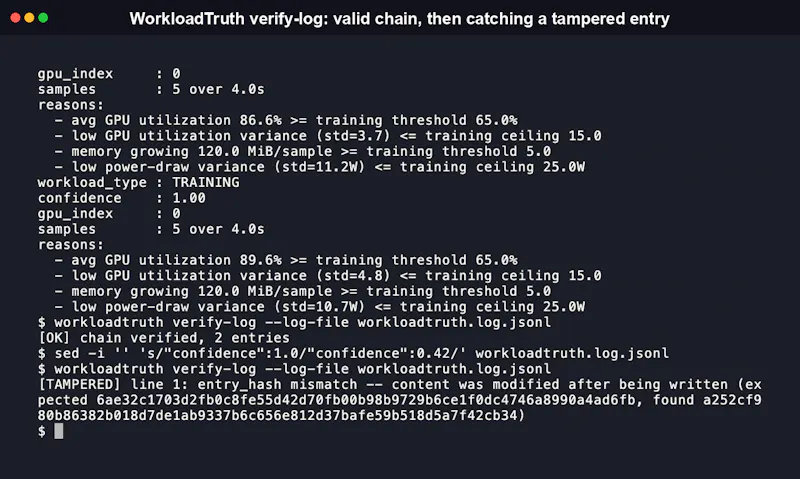 WorkloadTruth screenshot 4
