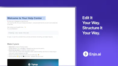 Enjo Help Center gallery image