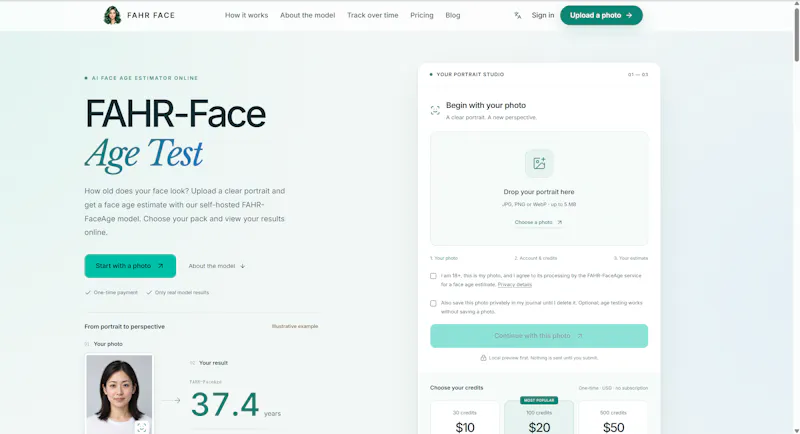 FAHR-FACE screenshot 2