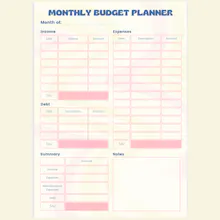 The Ultimate Monthly Budget Planner gallery image